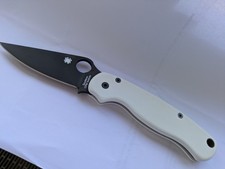 Spyderco Paramilitary 2 Custom Scales Backspacer CPM-s45vn NEU Storm Trooper