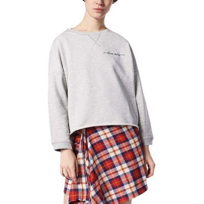 DIESEL Damen Sweatshirt Track Top Sweat F GERTRUDE NEU Langarm Pullover