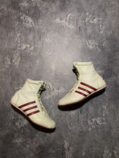 Stivali da boxe Adidas vintage Prajna High 2003 wrestling stile giapponese Y2K taglia 38