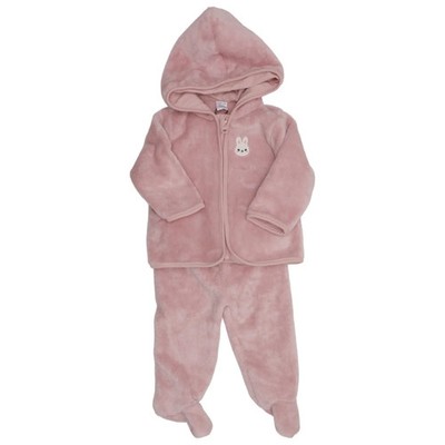 LC Waikiki, Set, Größe: 62/68, Baumwolle/Polyester, Pink, Einfarbig, Plüsch #TA3