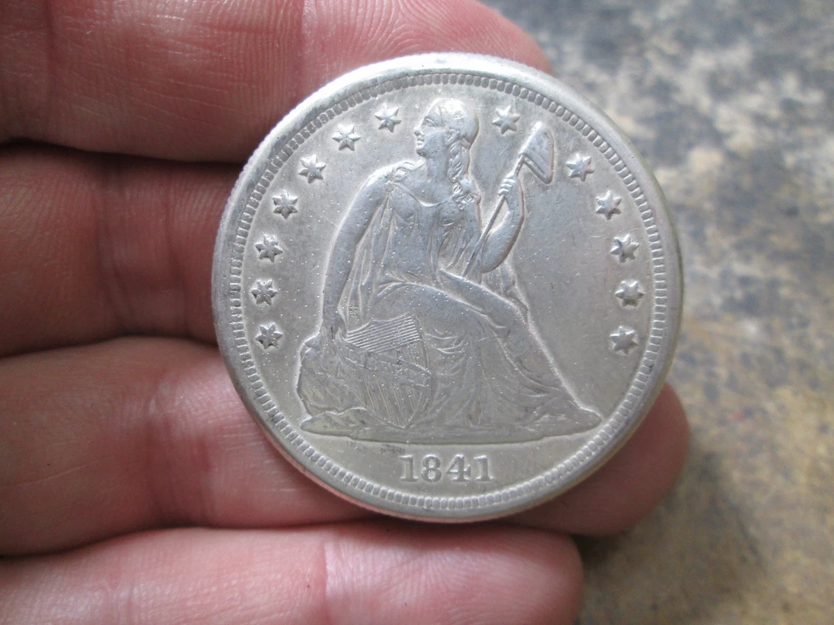 1841 Year Seated Liberty US Dollars (1840-1873) for sale | eBay