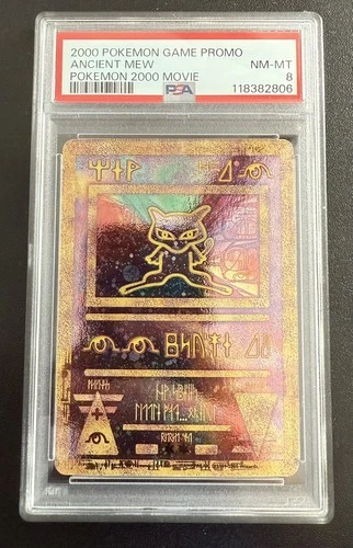 Pokemon PSA 8 NM-MT Ancient Mew Movie 2000 Promo