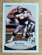 1990 Fleer #254 Bob Golic