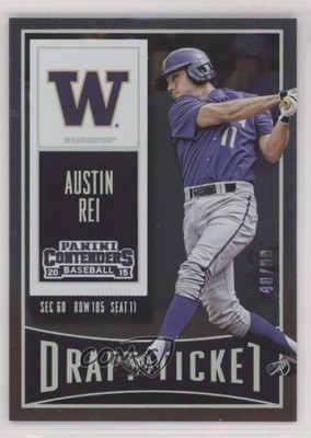 2015 Panini Contenders Draft Ticket 40/99 Austin Rei #13 n1u