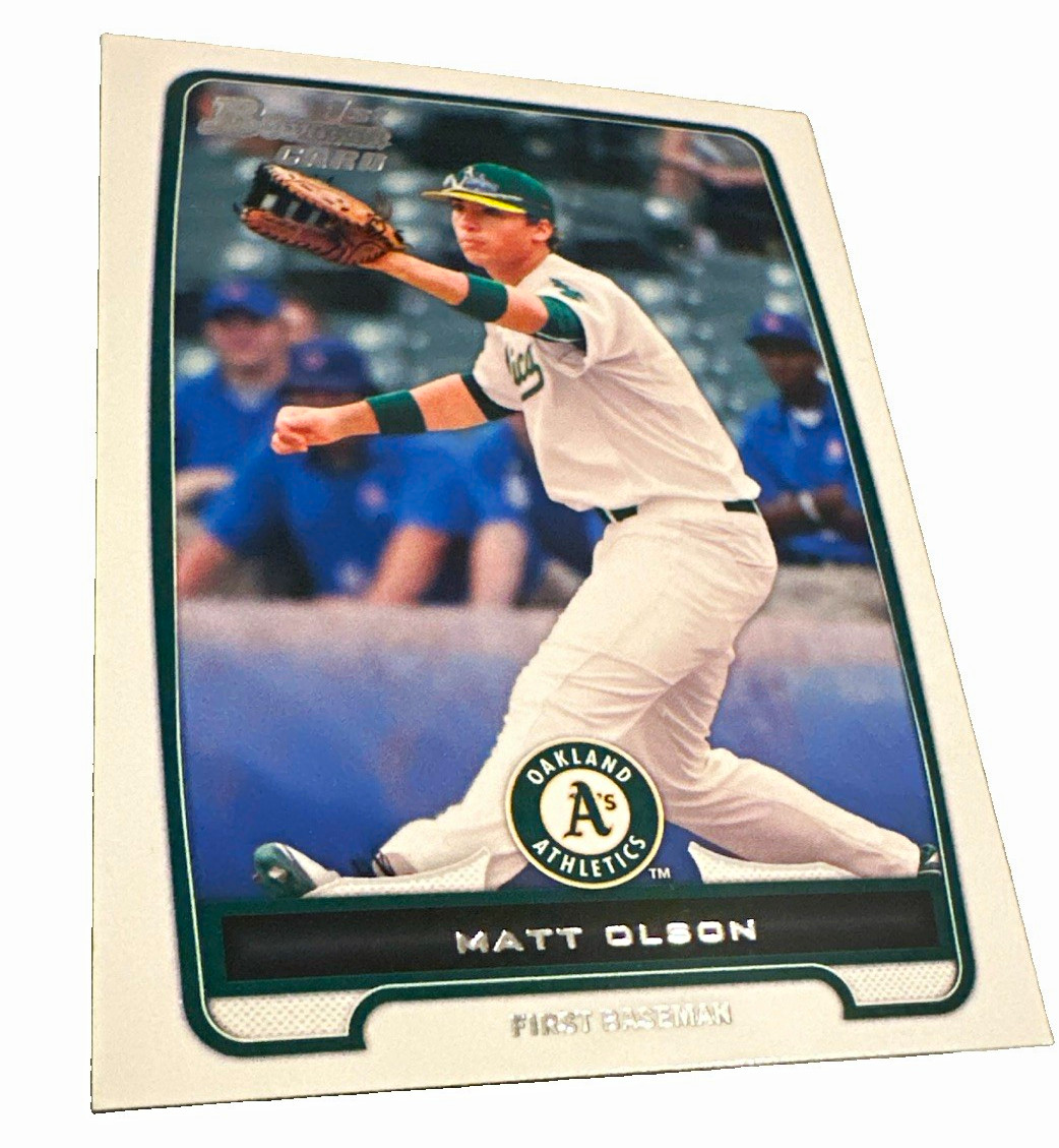 2012 Matt Olson Bowman Draft Picks & Prospects - A's #BDPP20 RC