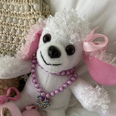 Easter Bundle! gap teddy bear purse, beaded purse, plushies, hair & jewelry 