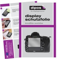 6X Schutzfolie Klar FüR Nikon D610 Displayschutzfolie Folie Display Schutz Dipos