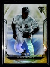 2019 Topps Triple Threads Frank Thomas #39 Gold 92/99