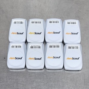 Lot of 8 Aeroscout BWH-3000 RFID Asset Location Tags