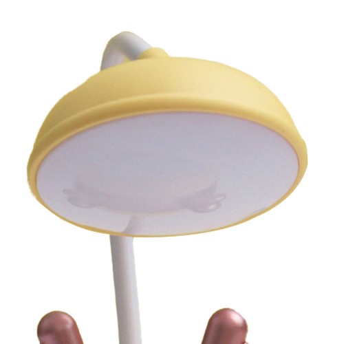 Schreibtischlampe Für ABS-PC 2 Zahnräder Cartoon-Puppe USB-Schwanenha - Bild 4 von 13