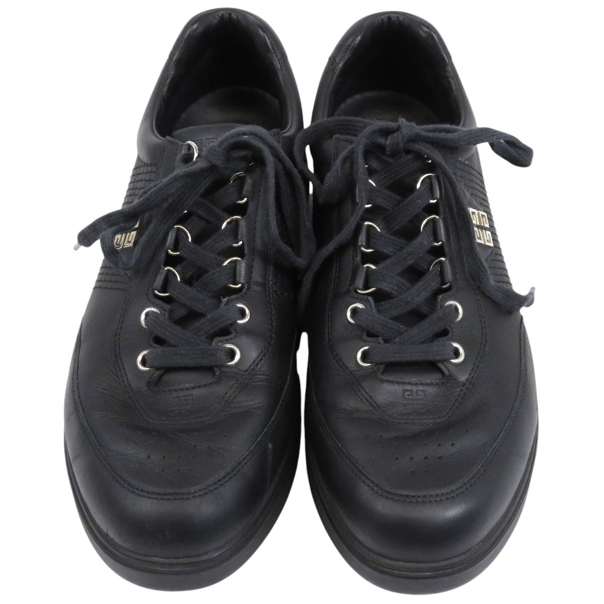GIVENCHY G4 Leather Low-Top Sneakers mens black 【A】 thumbnail 2