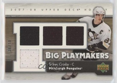 2007-08 Upper Deck Big Playmakers Jersey 36/50 Sidney Crosby #BP-SC 2l2