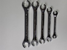 Craftsman Professional 5 Piece High Polish Flare Nut Line Wrench Set 78-14