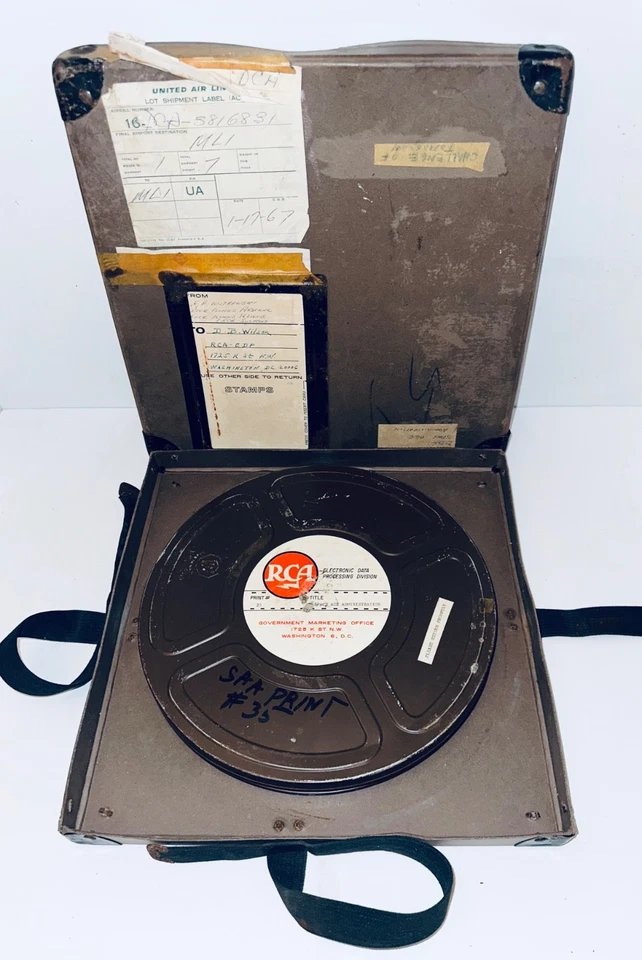 RCA 501 EDP Space Age 16mm Film Rare Destruction Order Survivor Artifact - 1960s - Image 2 of 4