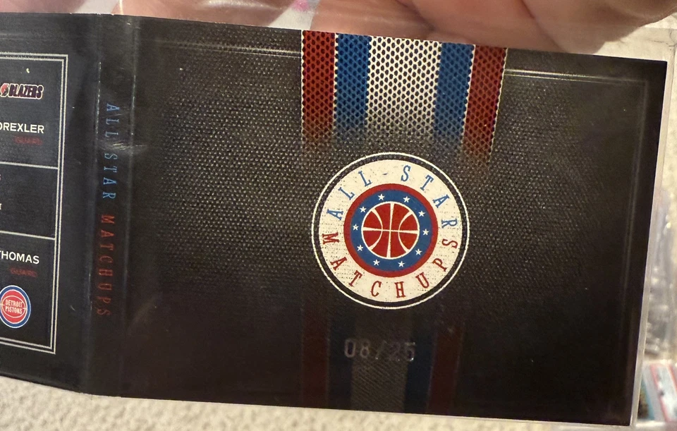Caja negra Quad Auto Isiah Thomas/Dominique Wilkins/Clyde Drexler/C. 2011 Mullin  Foto 3 de 4