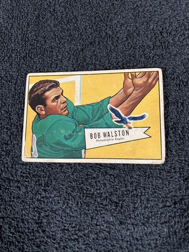 Bobby Walston #138 1952 Bowman Large card