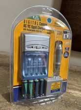 DIGITAL CAMERA, AC/DC RAPID CHARGER, RECHARGEABLE BATTERIES CAR CHARGER, NEW