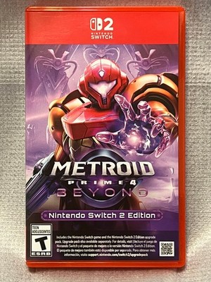 Metroid Prime 4: Beyond - Nintendo Switch 2 - Good Shape Free Ship USA