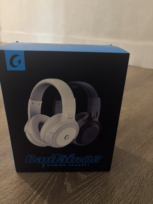 Gtheos Captain 400 Wireless Gaming Headset 2.4GHz White/Black Over-Ear