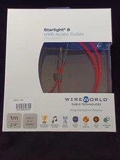 Audio USB Cable Model No.Starlight 8 USB 3.1 S3CC 1.0m WIREWORLD from JAPAN