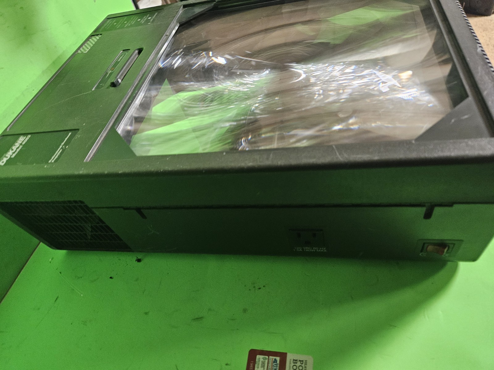 Dukane Model 4003 Professional Overhead Projector with new lamp