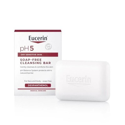 EUCERIN PH5 Nicht-alkalische Seife (100g) 'Neu' Made in Germany!