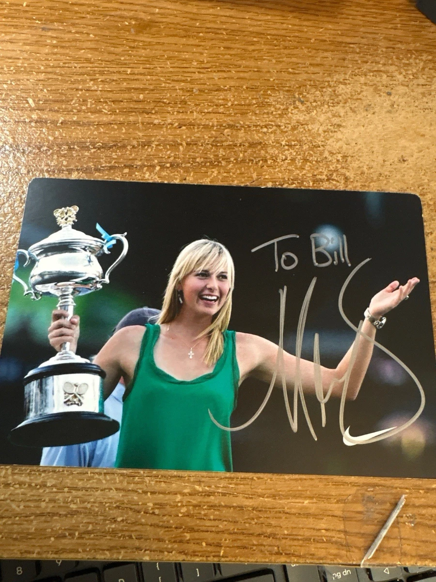 Tennis Autographed Photos for sale | eBay