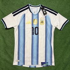 Adidas Argentina Home 26 Messi Authentic Jersey