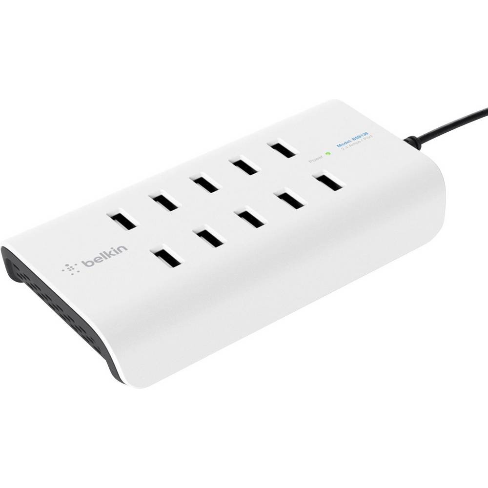Station de charge USB Belkin multi-ports 24000 mA concentrateur de charge 10 ports USB