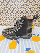 Image of Grenson NANETTE Women's Hiker Boot Leather and Suede UK 3 RRP £345