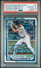 GEORGE LOMBARD Bowman Chrome 2024 Mojo Refractor Auto