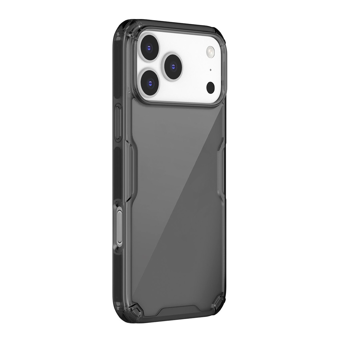 Coque antichoc iPhone 17 Pro Max pour éviter les fissures du verre arrière noir mat