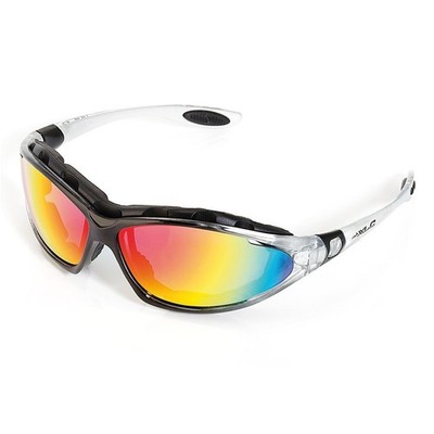 XLC Sonnenbrille Reunion SG-F05 Fahrrad Radbrille Gläser Rot Verspiegelt