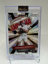 Fernando Mendoza 2/3 Wild Card Comix Undefeated Indiana Holo RC 🏈