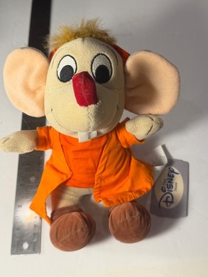 THE DISNEY STORE CINDERELLA GUS  MOUSE PLUSH TOY NOS NWT TRUE VINTAGE