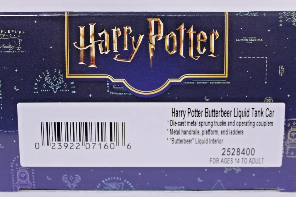 Lionel 2528400 - Harry Potter Butterbeer Tank Car ¡Nuevo!! Foto 2 de 4