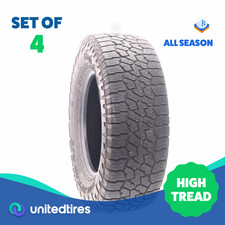 Set Of 4 Used Lt 26570r17 Falken Wildpeak At3w 121118s - 1032