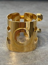 Good condition W.Stone Clarinet B Ligature Gold