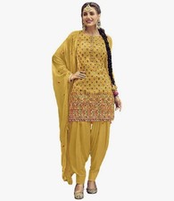 Punjabi Patiala Suit - Medium Size New