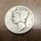 1935-S MERCURY SILVER DIME ACTUAL COIN Get More Today & Save Silver @ $103.91 Oz