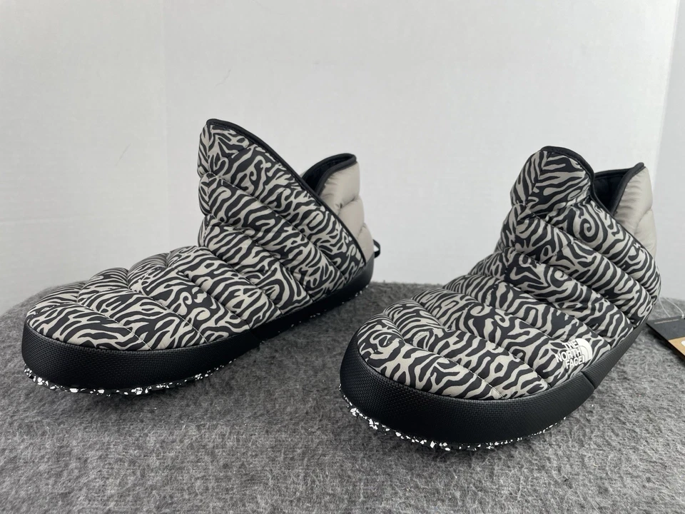 The North Face TB Traction Bootie Slippers Women's Size 11 Grey Tiger Black NWT - Image 3 of 4