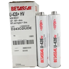 (2) 10.5 oz Tubes Auto Glass Urethane Adhesive, , Glue, U428+HV Primerless