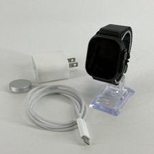 Apple Watch Ultra 2 49mm Black Titanium LTE w/ Titanium Milanese Loop Band
