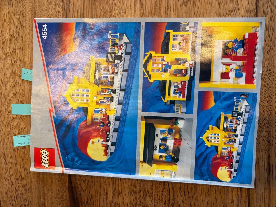 ESTACIÓN DE METRO (TREN) LEGO #4554 VINTAGE (1992) Foto 2 de 4