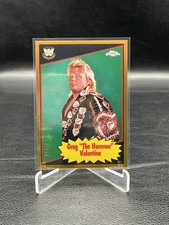 2025 Topps Chrome WWE Greg “The Hammer” Valentine 1985 Legends Gold #/50