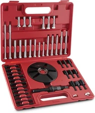 Harmonic Balancer Puller and Installer Tool Set, Works as Flywheel Puller,... 