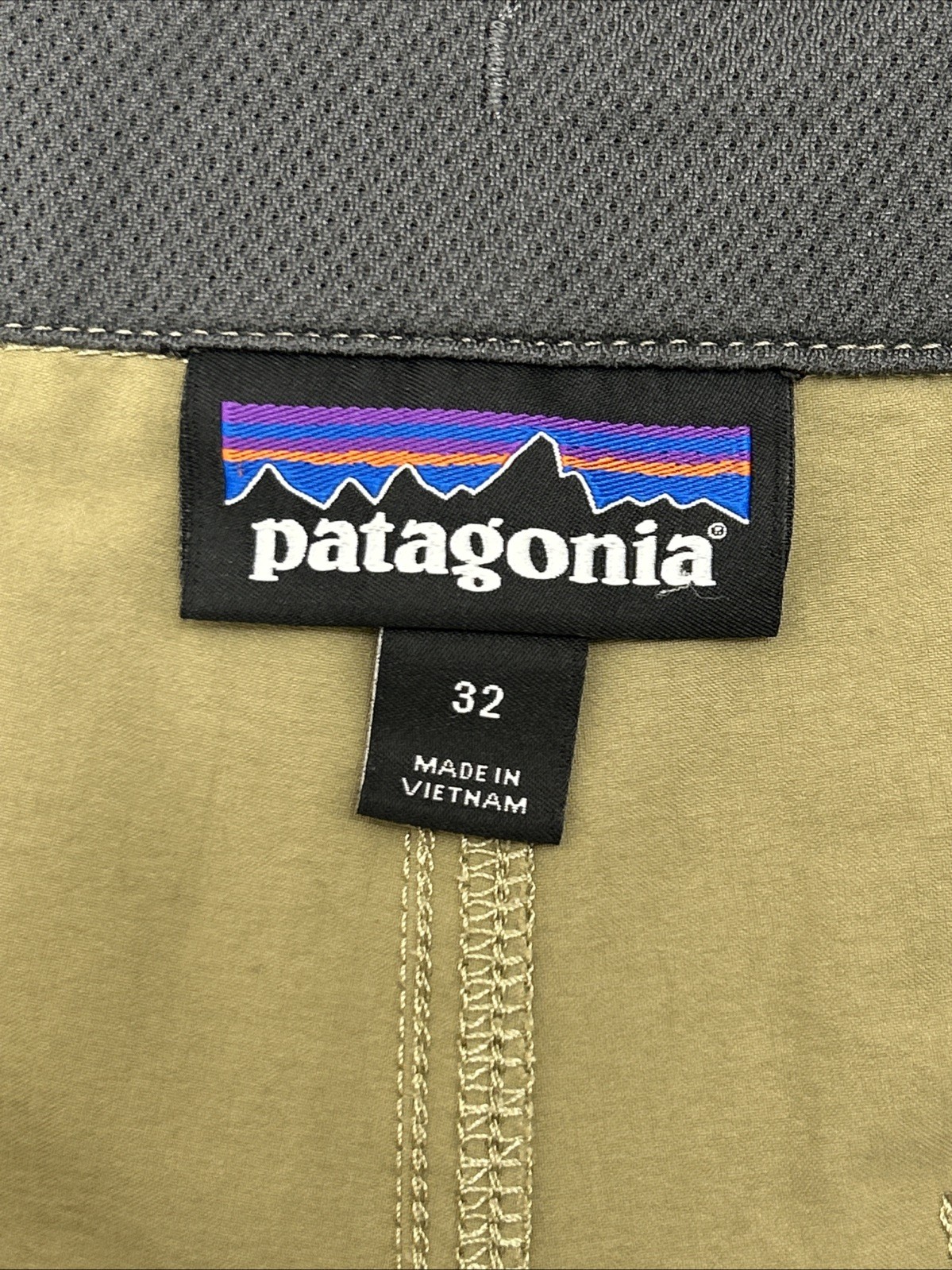 Patagonia Men's Quandary Pants Men's 32x30 Khaki Nylon Hiking 55176 thumbnail 4