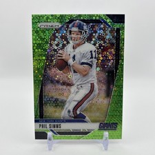 2024 Panini Prizm Green No Huddle Disco Prizm /10 Phil Simms #218