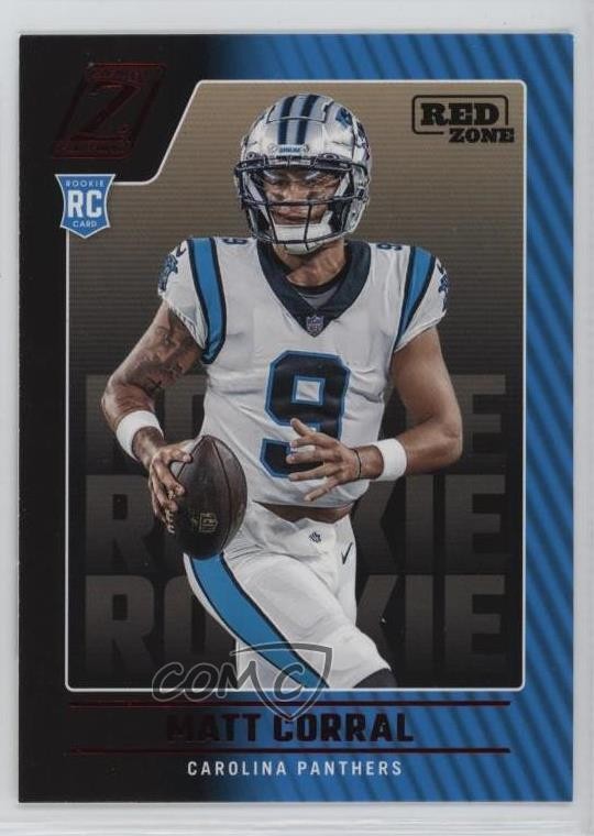 2022 Panini Zenith Rookies Red Zone Matt Corral #102 0c4