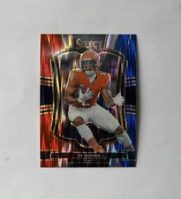 2025 Panini Select - Premier Level DJ Moore #173 Red White & Blue Prizm